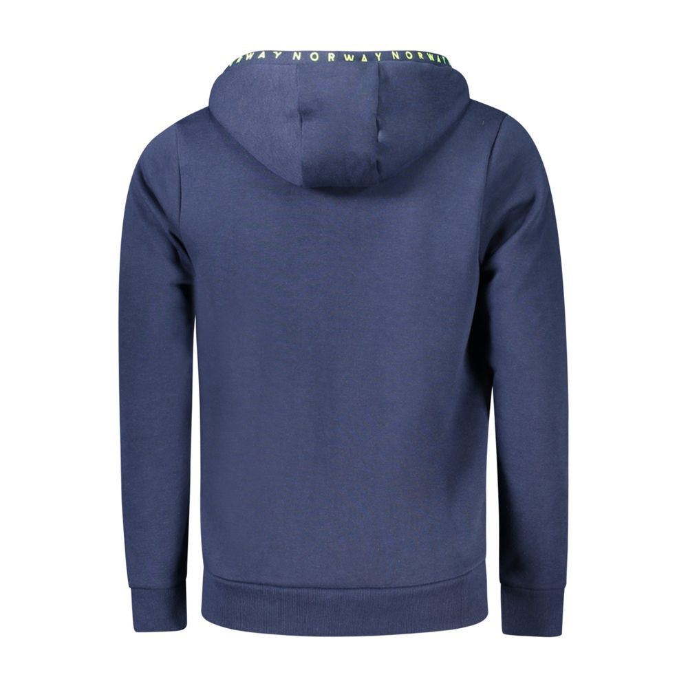 Norway 1963 Blue Cotton Men Sweater