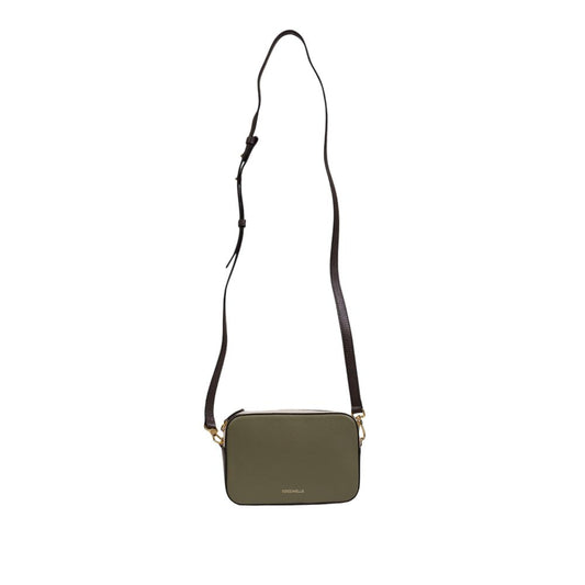 Coccinelle Green Leather Handbag