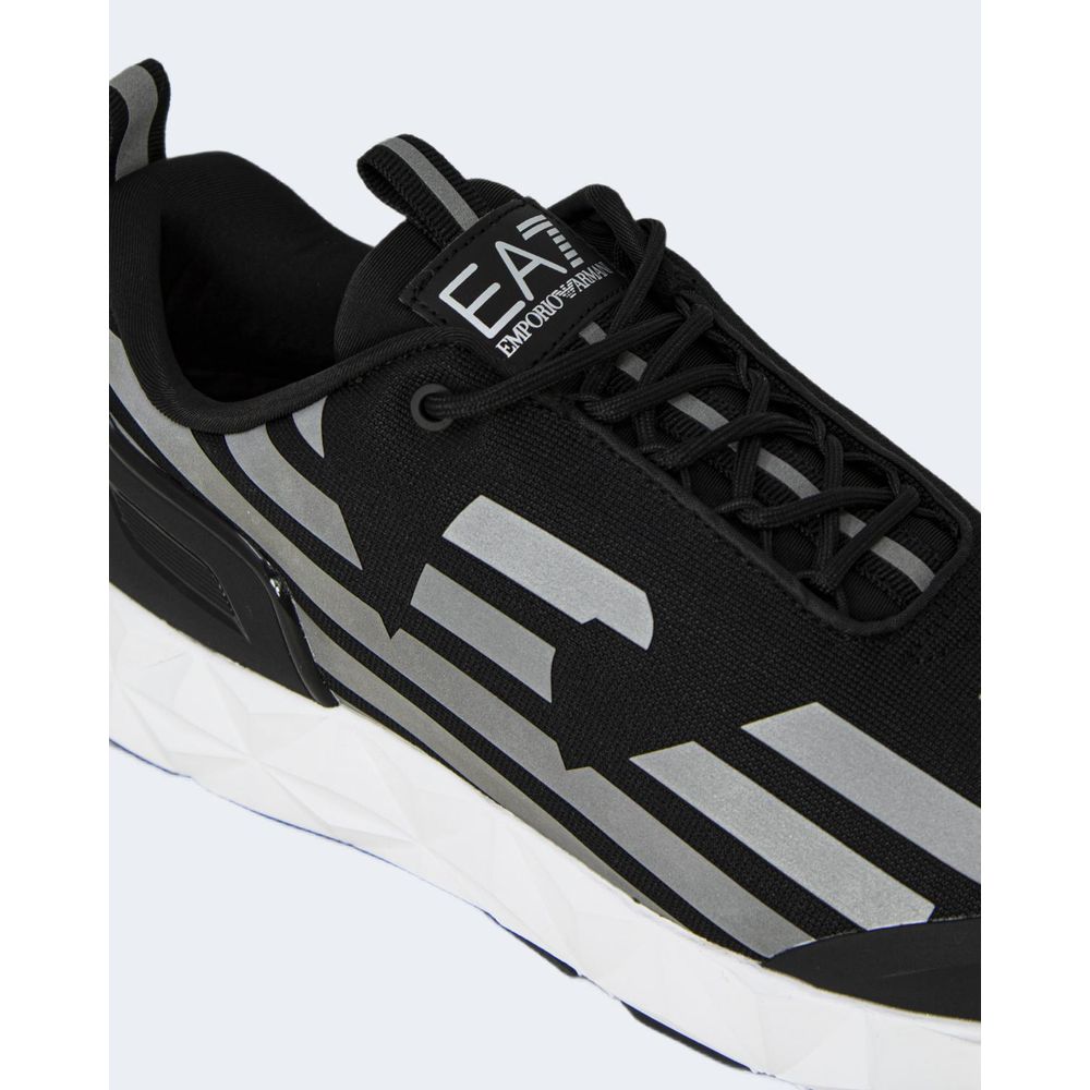 EA7 Emporio Armani Black Polyester Sneaker