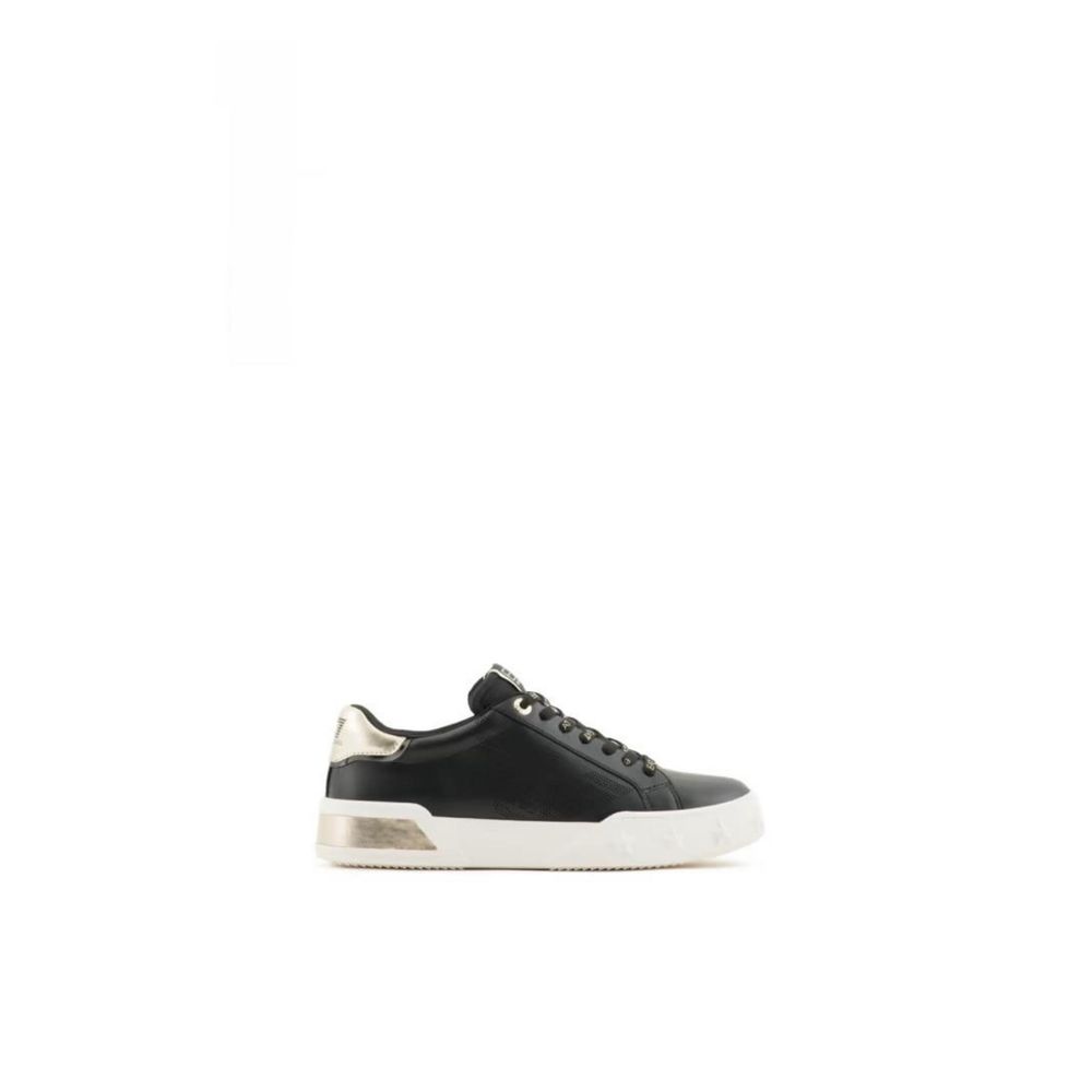 EA7 Emporio Armani Black And White Polyester Sneaker