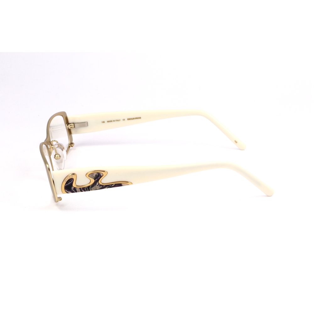 Emilio Pucci Gold Metal Frames