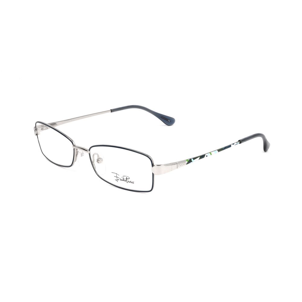 Emilio Pucci Silver Metal Frames