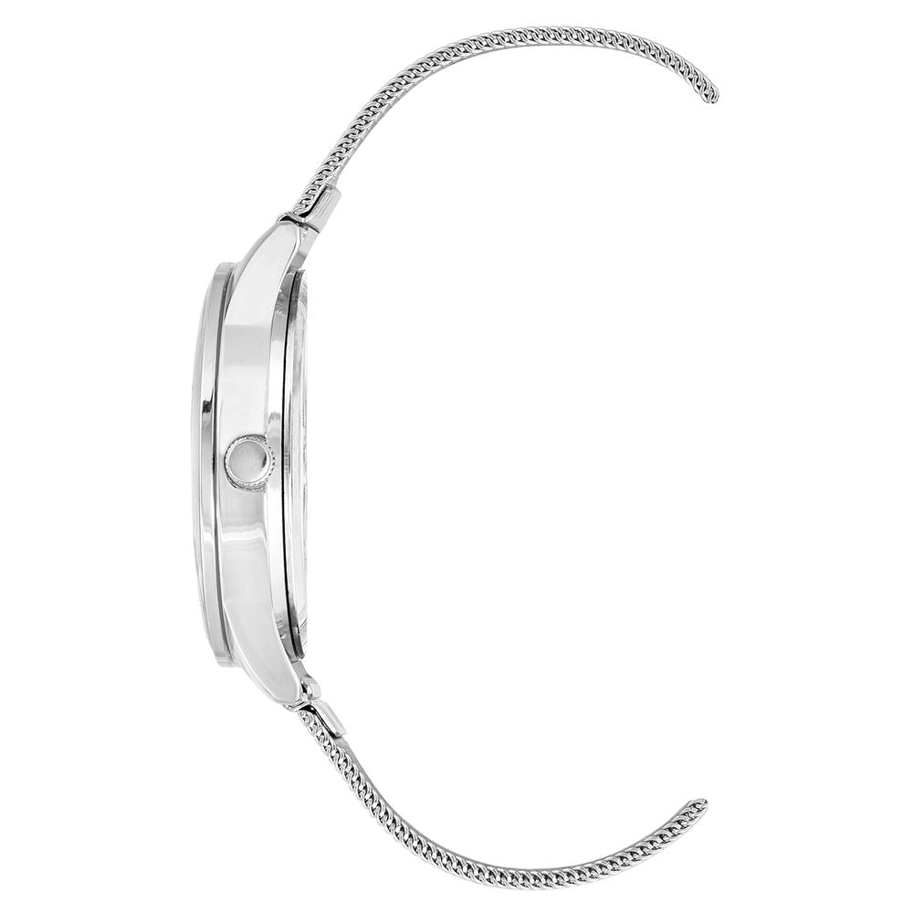 Juicy Couture Silver Stainless Steel Dress Watch