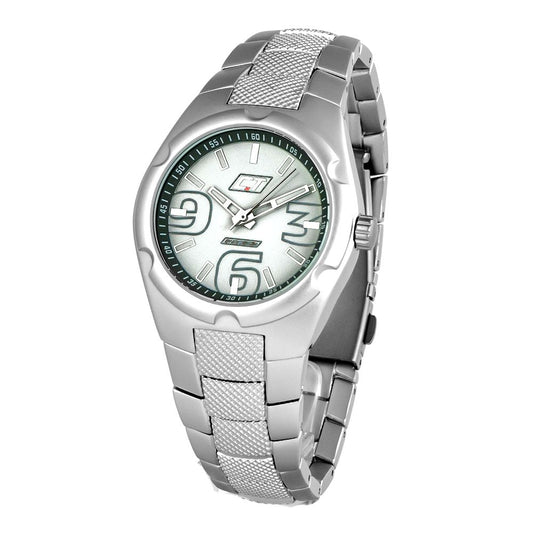 Chronotech Silver Polycarbonate Watch