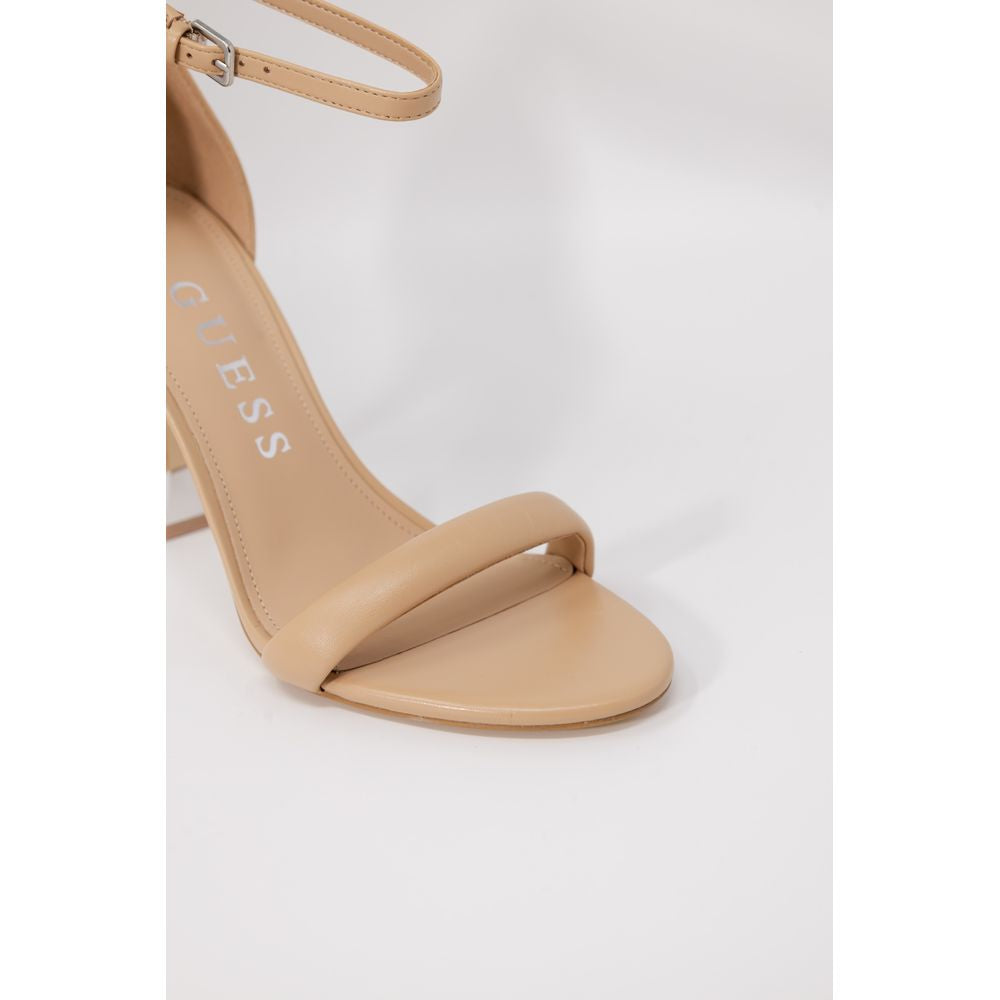 Guess Beige Leather Pump