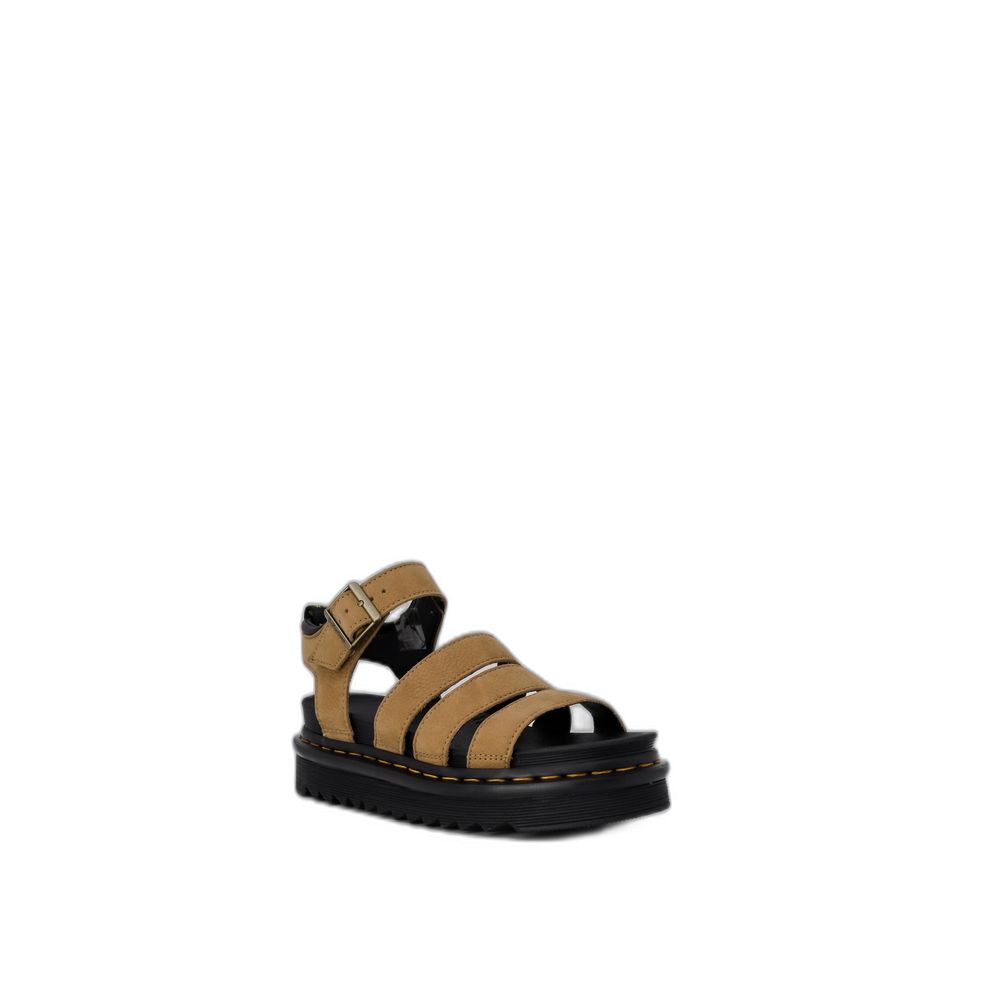 Dr. Martens Beige Leather Sandal