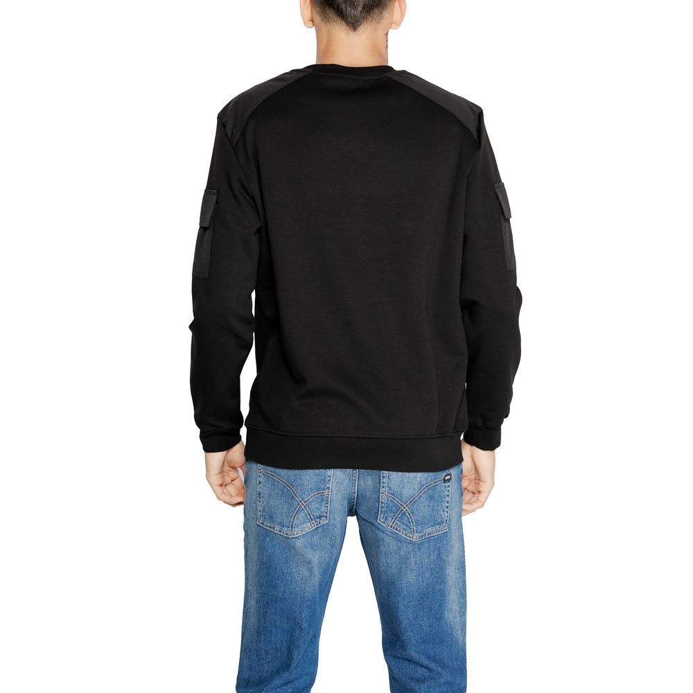 Antony Morato Black Cotton Sweater