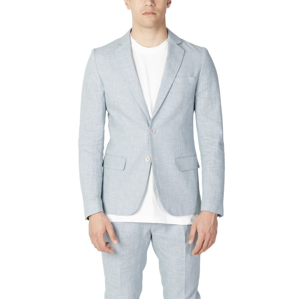 Antony Morato Green Linen Suit