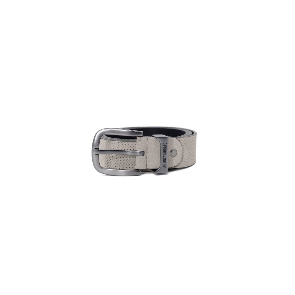 Antony Morato White Leather Belt