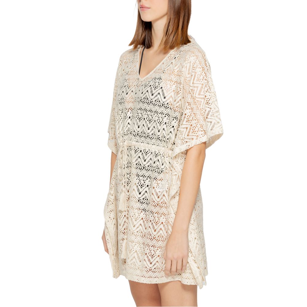 Vero Moda Beige Polyester Dress