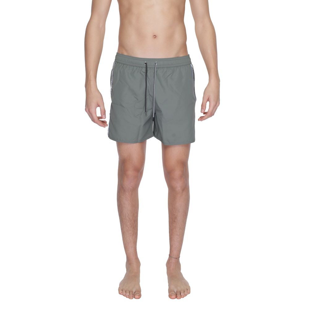 Emporio Armani Underwear Green Polyester Swimwear