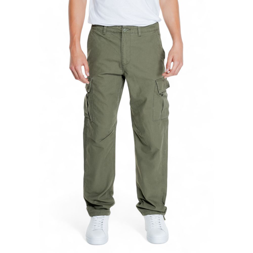 Jack Jones Green Cotton Jeans & Pant