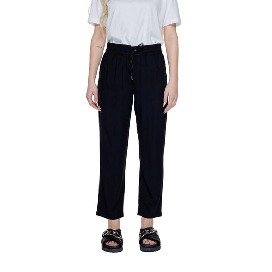 Street One Black Viscose Jeans & Pant