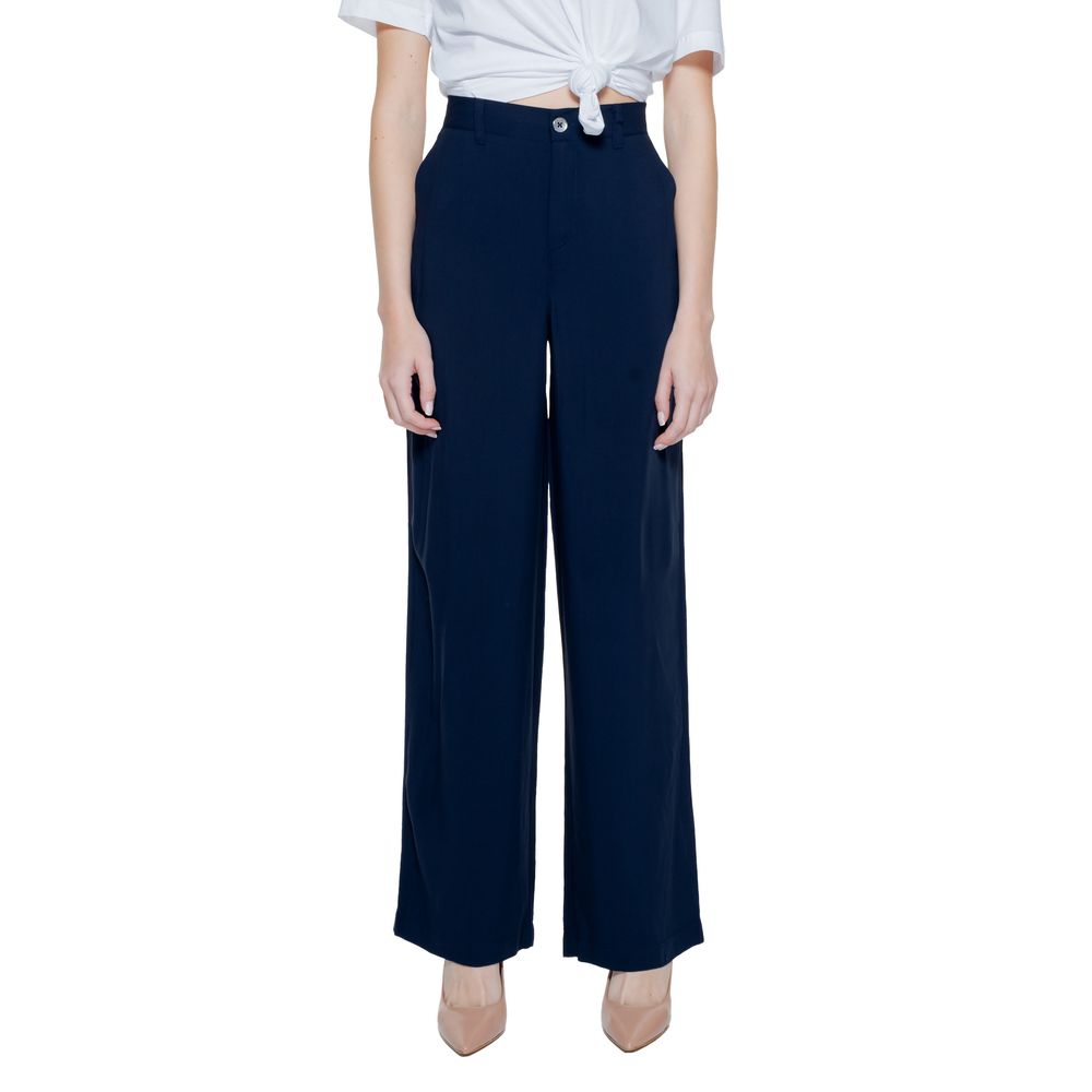 Street One Blue Viscose Jeans & Pant