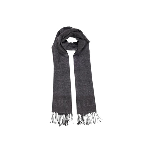 Alviero Martini Prima Classe Gray Viscose Scarf