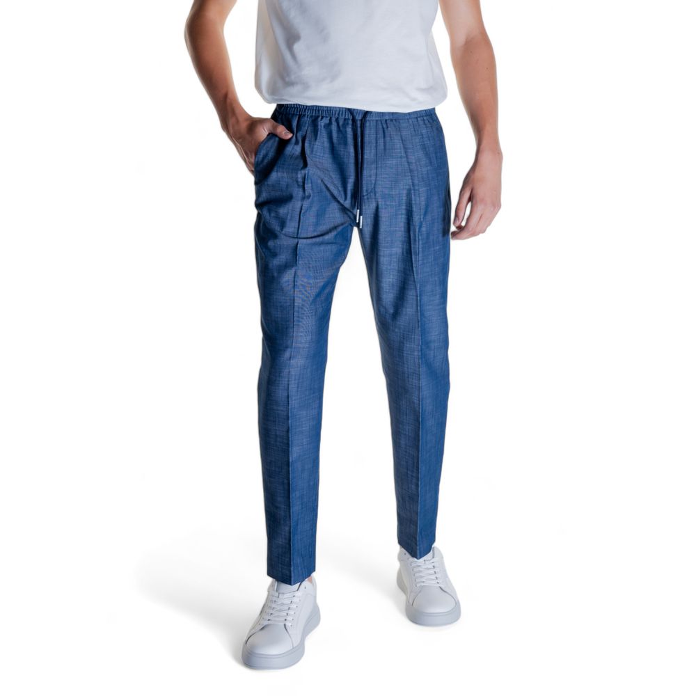 Antony Morato Blue Cotton Jeans & Pant