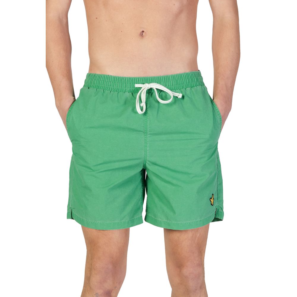 Lyle & Scott Green Nylon Swimwear