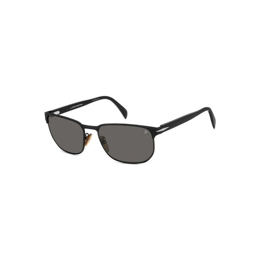 David Beckham Black Metal Sunglasses