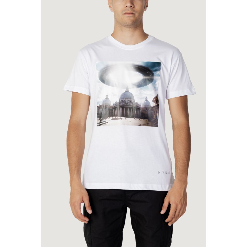 Hydra Clothing White Cotton T-Shirt