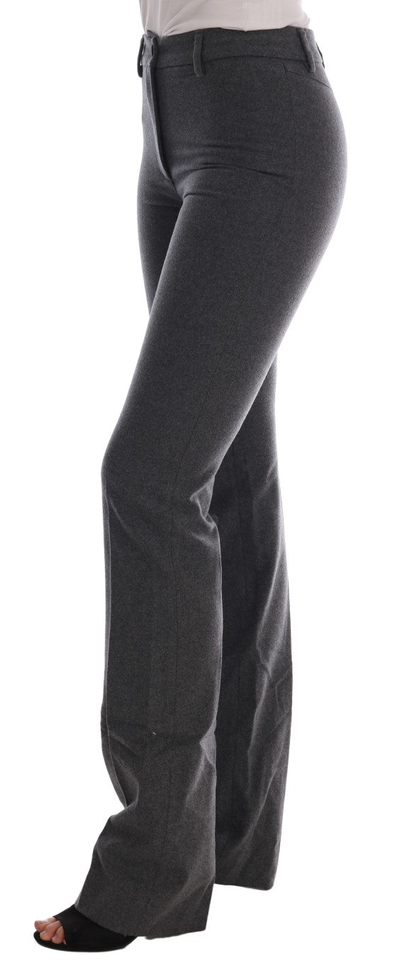 Ermanno Scervino Chic Gray Formal Pants - Elegance Refined