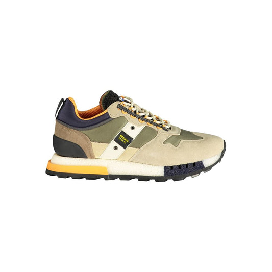 Blauer Green Polyethylene Men Sneaker