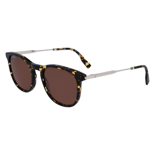 Lacoste Brown Acetate Sunglasses