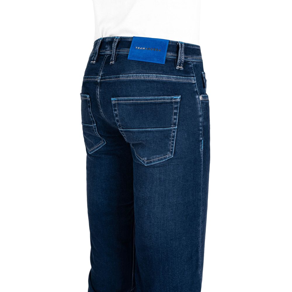 Tramarossa Blue Cotton Jeans Denim