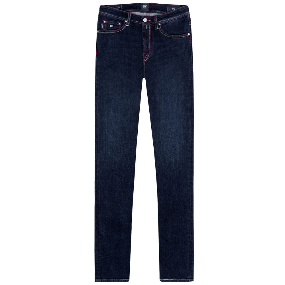 Tramarossa Blue Cotton Jeans Denim