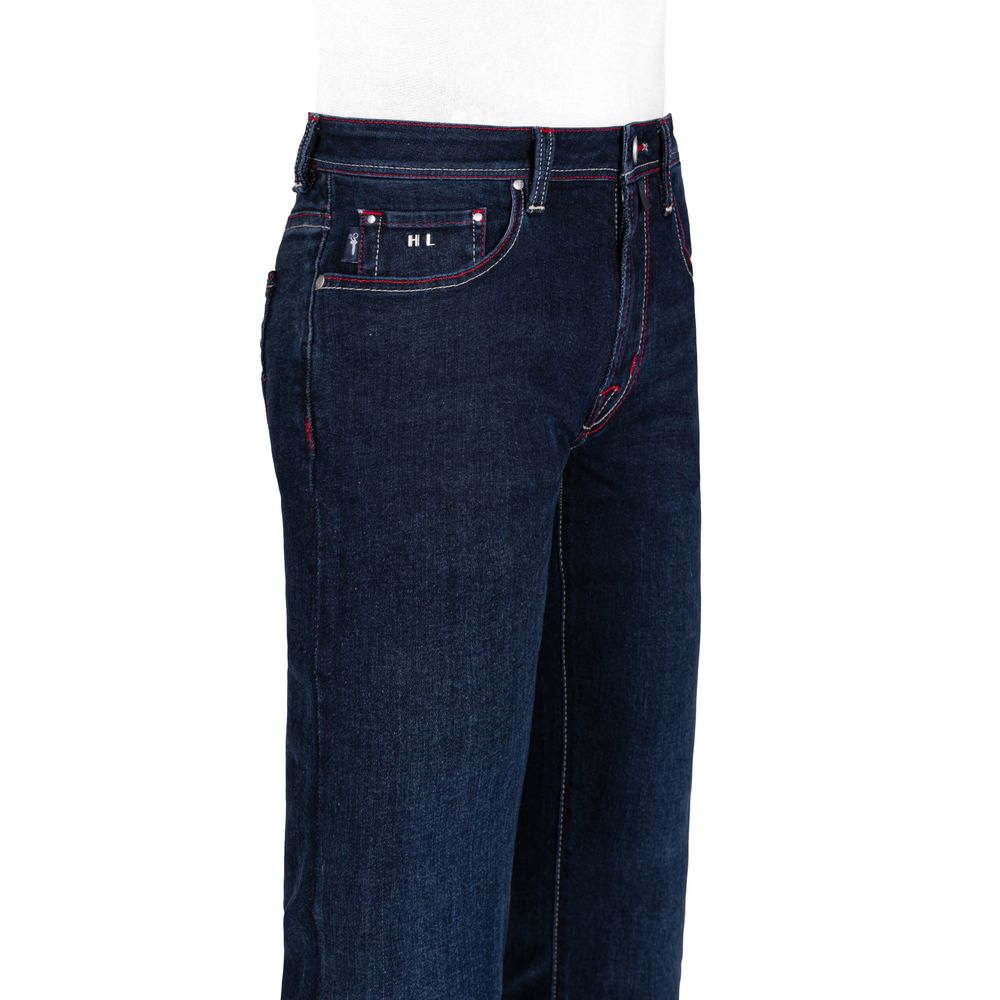 Tramarossa Blue Cotton Jeans Denim