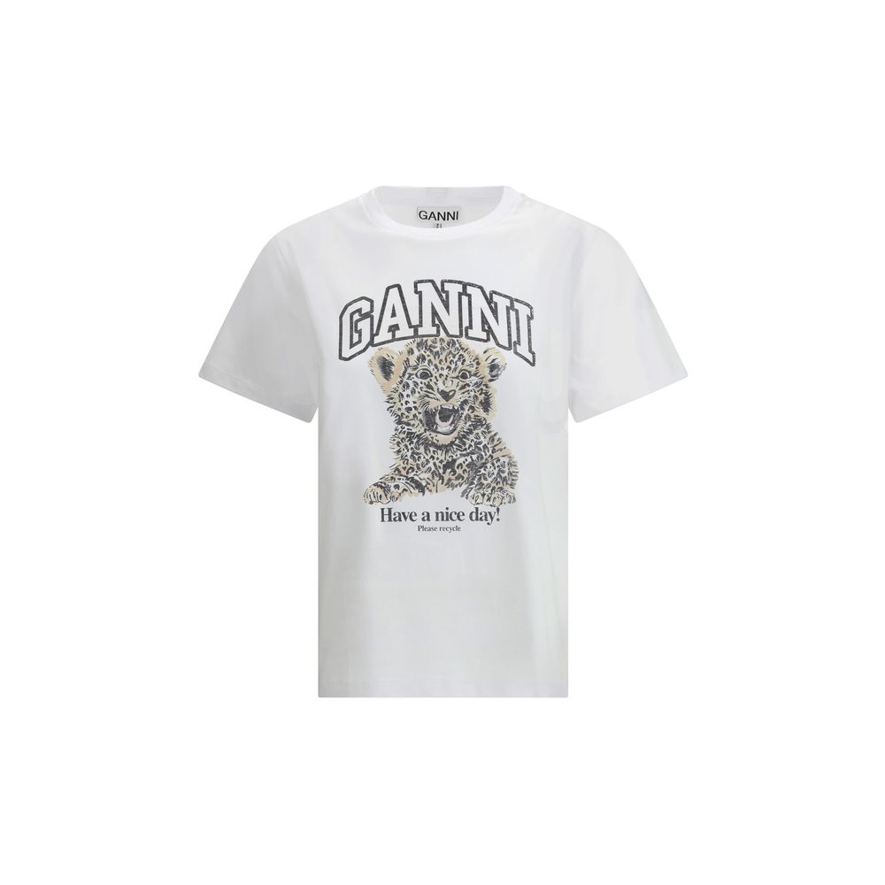 Ganni Leopard T-Shirt