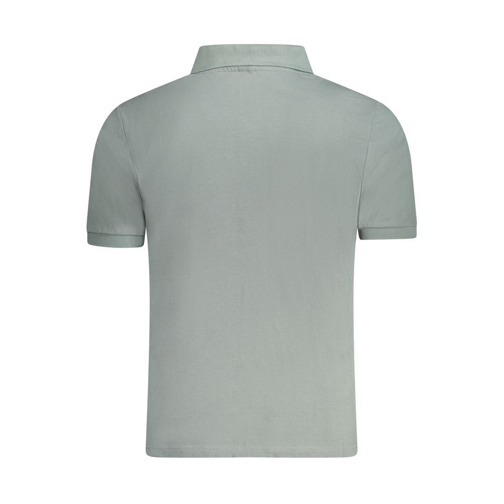 North Sails Green Cotton Men Polo Shirt