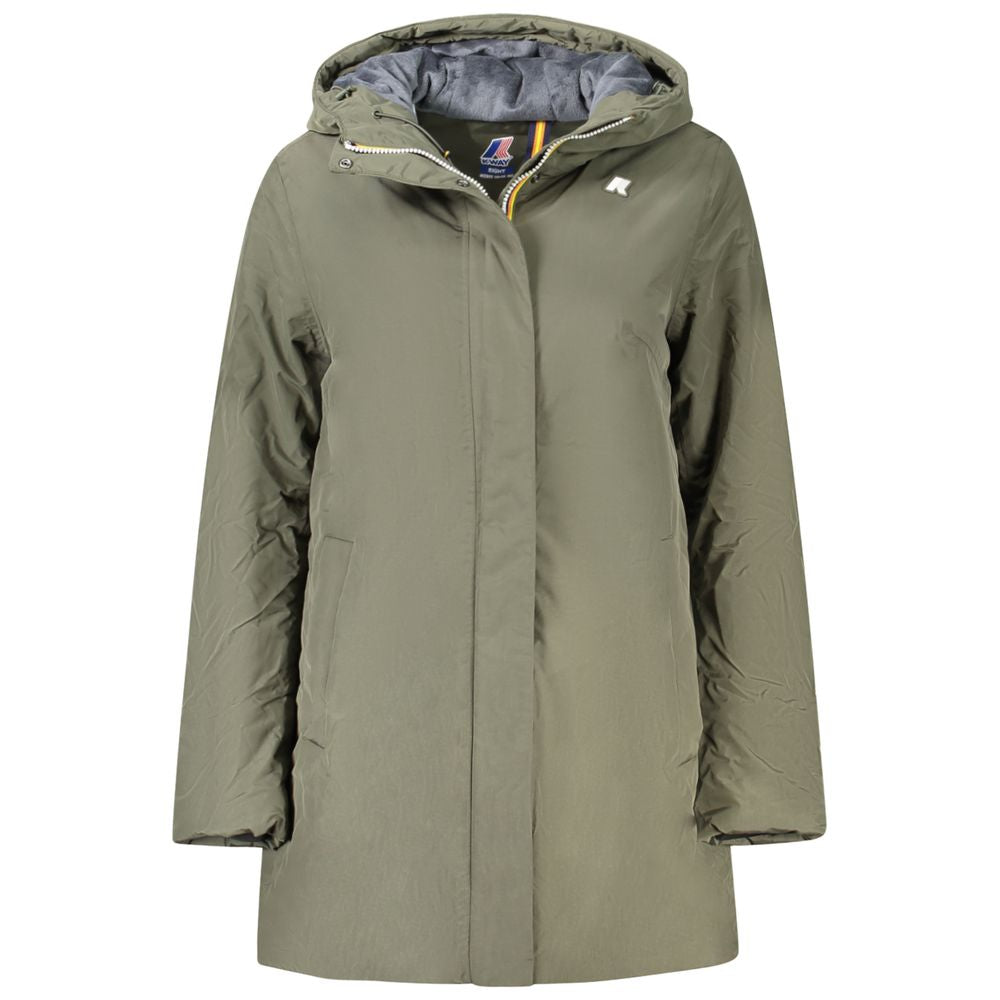 K-WAY Green Polyamide Women Jacket