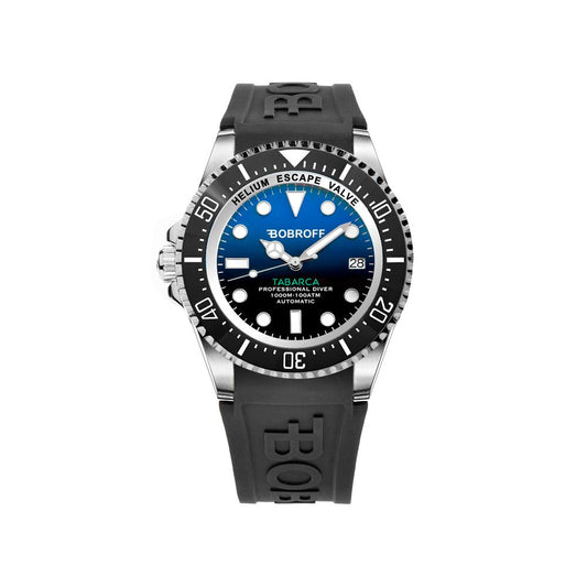 Bobroff Black Synthetic Watch