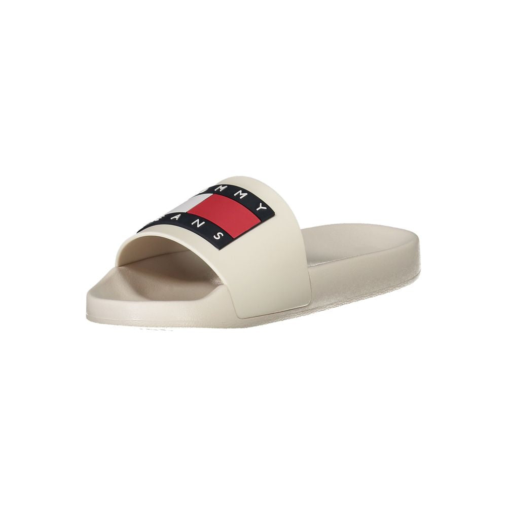 Tommy Hilfiger White Polyethylene Women Sandal