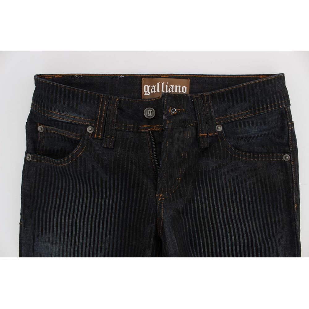 John Galliano Blue Cotton Jeans & Pant