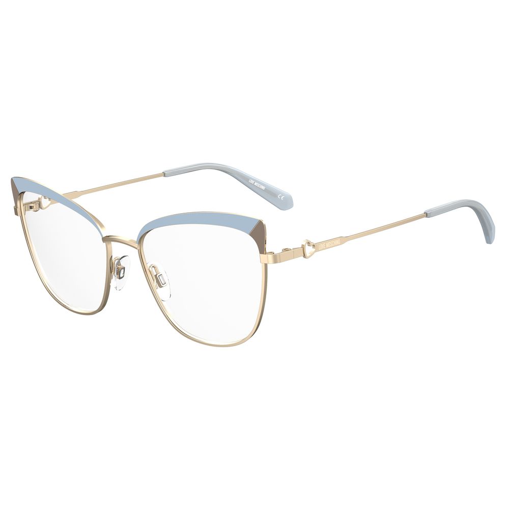 Love Moschino Brown Metal Frames