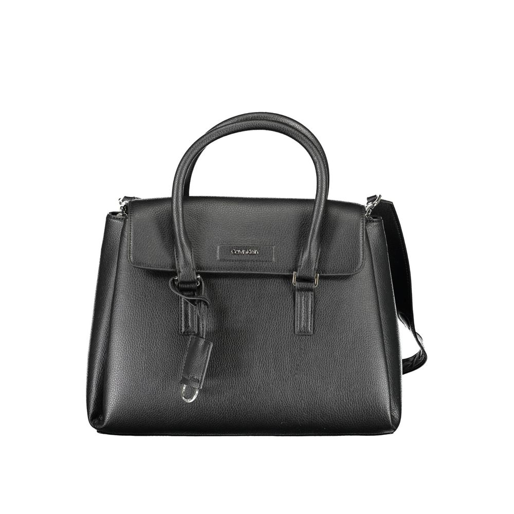 Calvin Klein Black Polyester Women Handbag