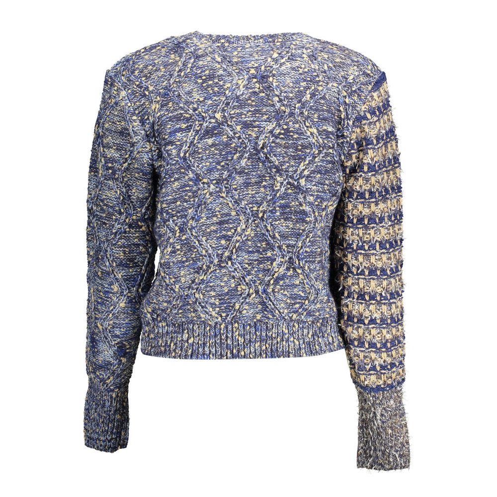 Desigual Blue Polyamide Women Sweater