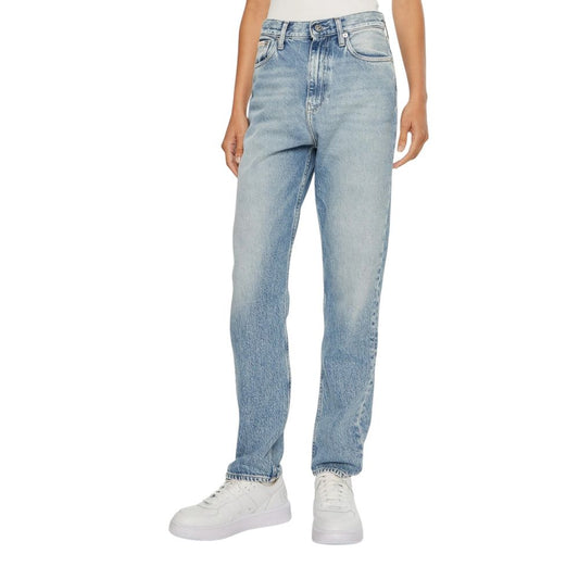 Calvin Klein Jeans Light Blue Cotton Jeans & Pant