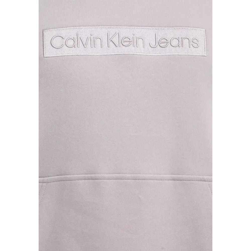 Calvin Klein Jeans Purple Cotton Sweater