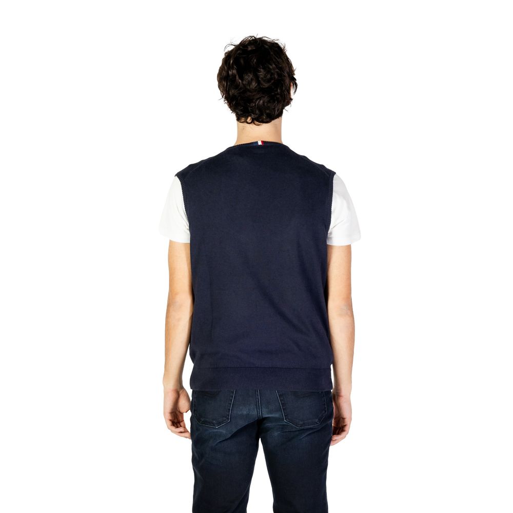 U.S. POLO ASSN. Blue Cotton Waistcoat