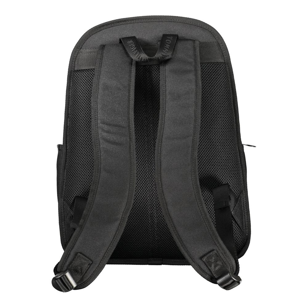 Tommy Hilfiger Black Polyester Backpack