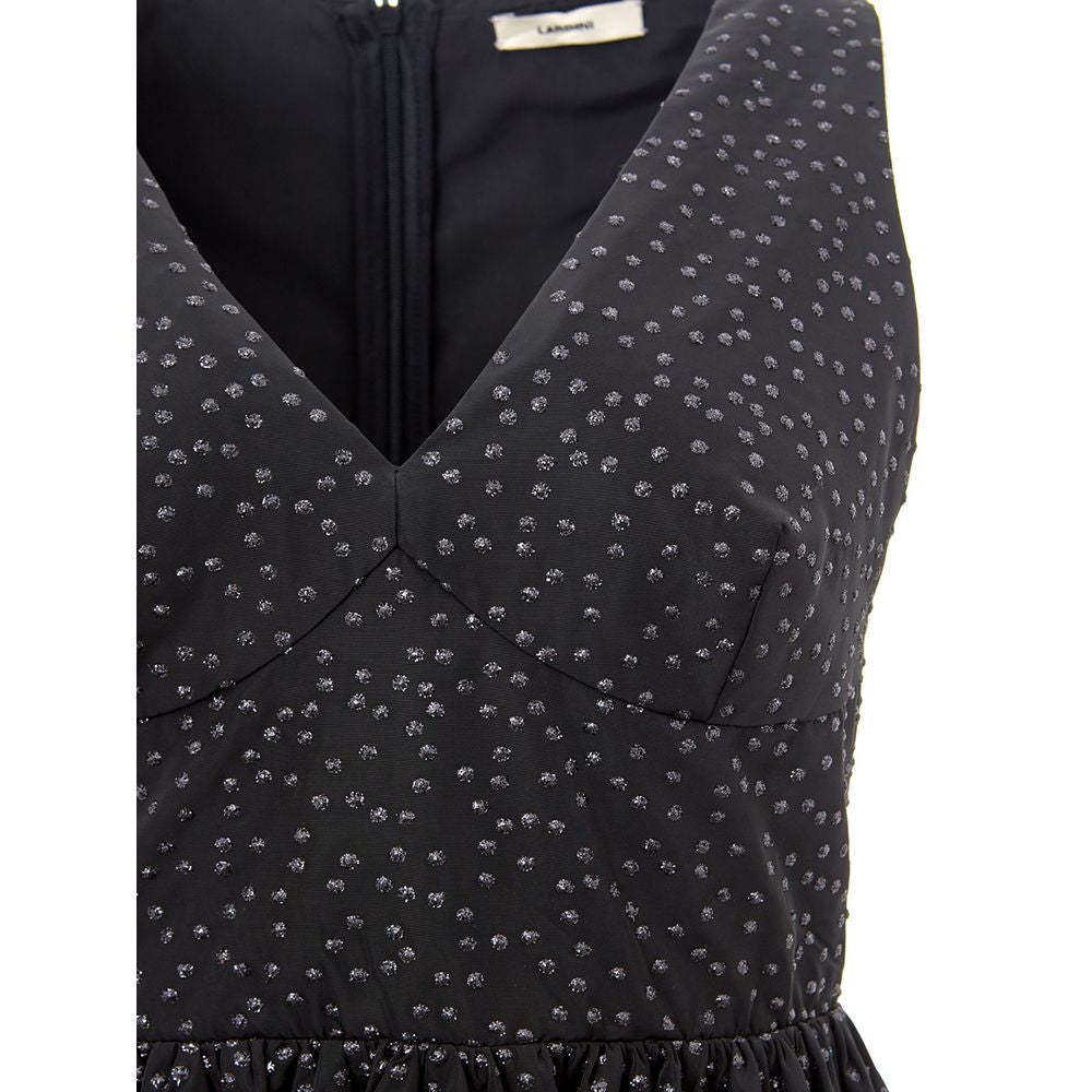 Lardini Black Polyethylene Casual Dress