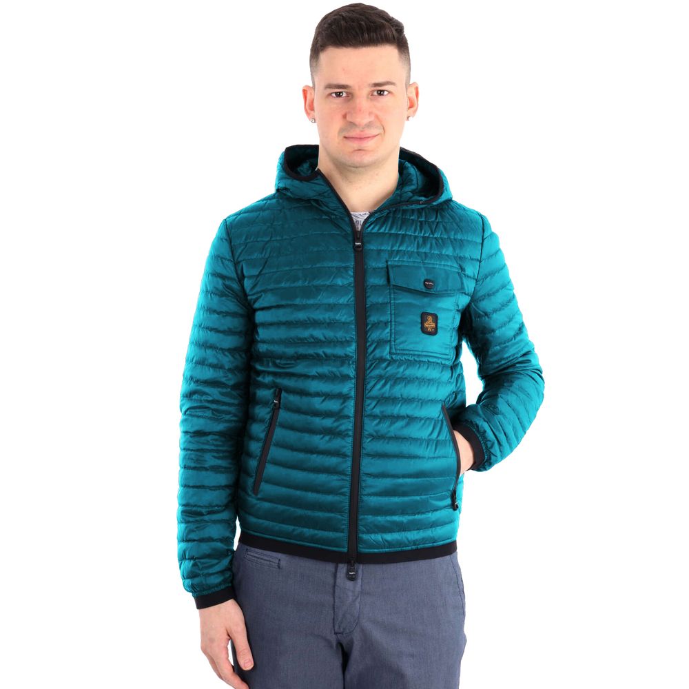 Refrigiwear Blue Nylon Jackets & Coat