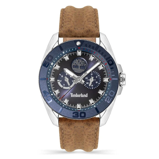 Timberland Brown Leather Bracelet Watch
