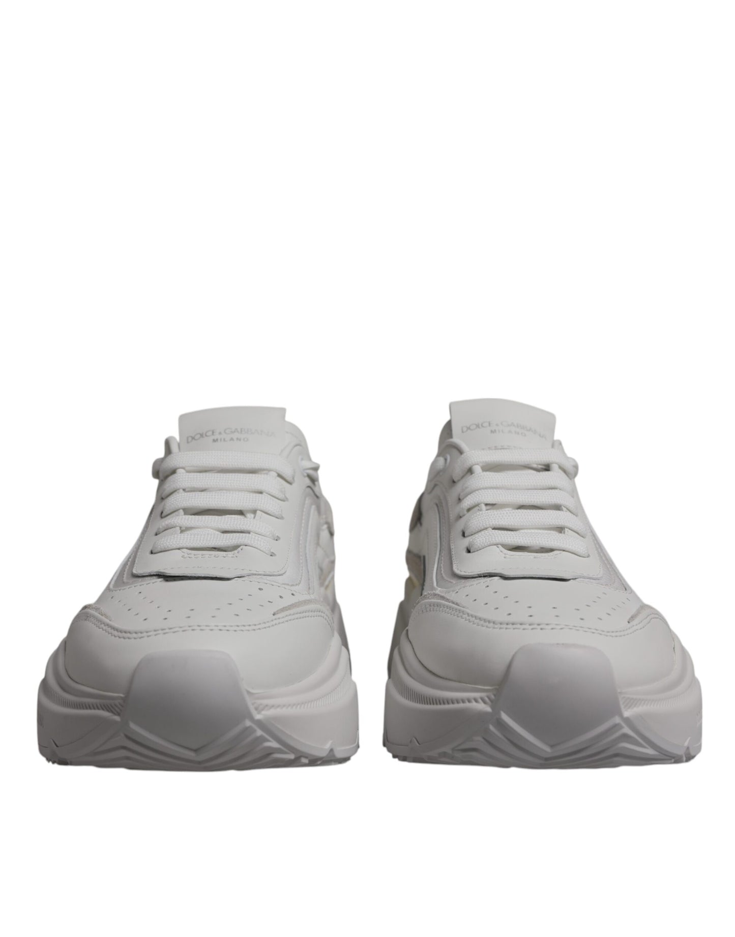Dolce & Gabbana White Daymaster Low Top Sneakers Shoes