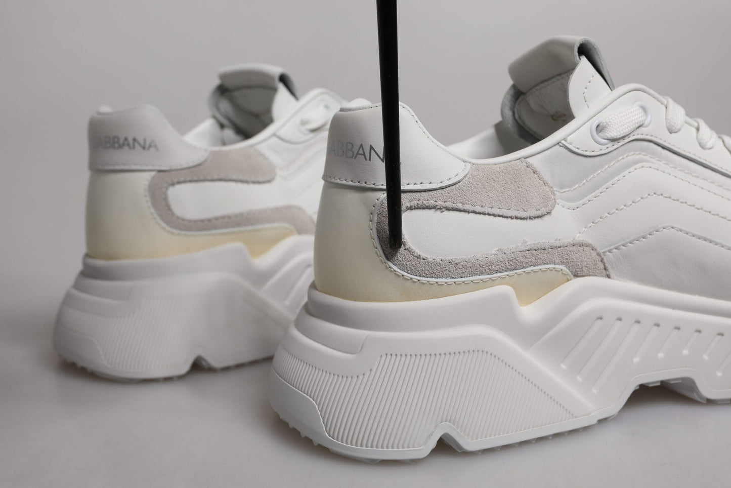 Dolce & Gabbana White Daymaster Low Top Sneakers Shoes