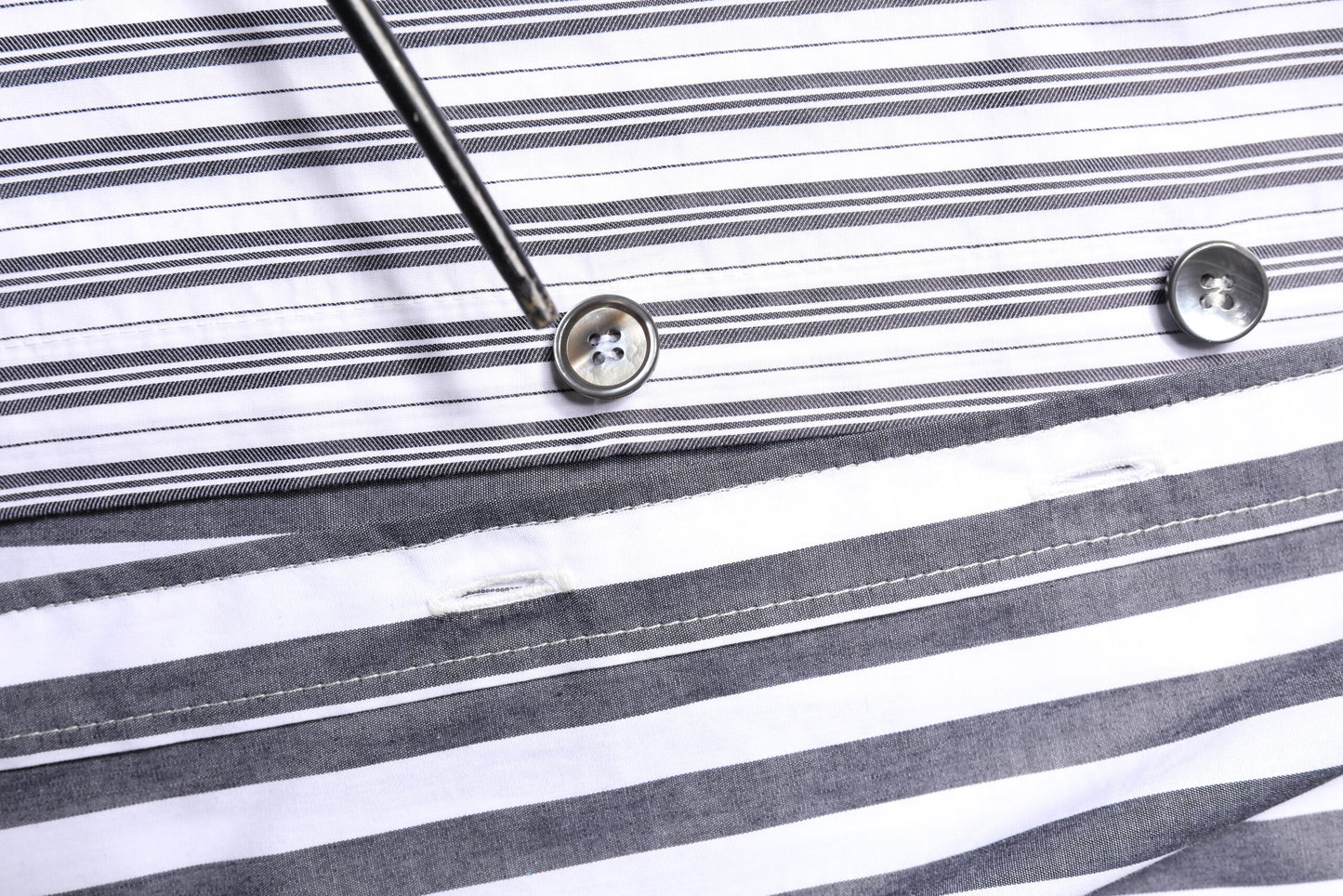 Dolce & Gabbana Multicolor Striped Button Down Casual Shirt