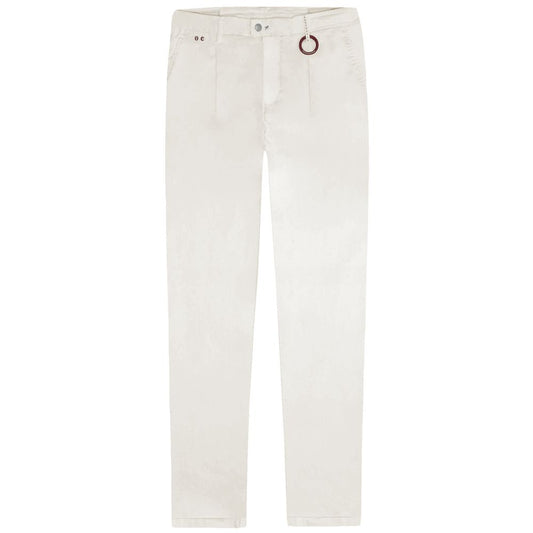 Tramarossa White Cotton Pant