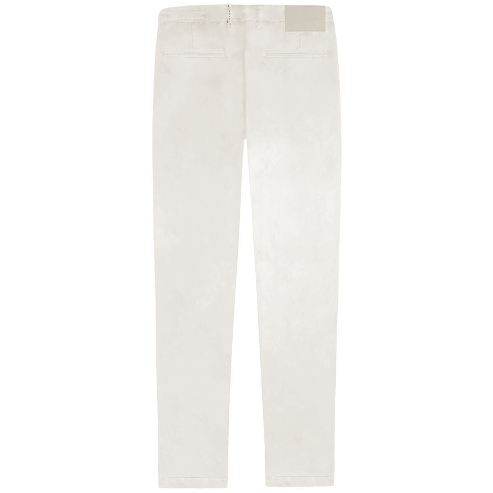 Tramarossa White Cotton Pant